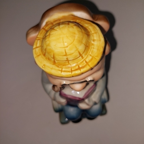 Vintage* Rocking Chair Grand-dad/Retiree Ceramic Cash Bank - Picture 5 of 6